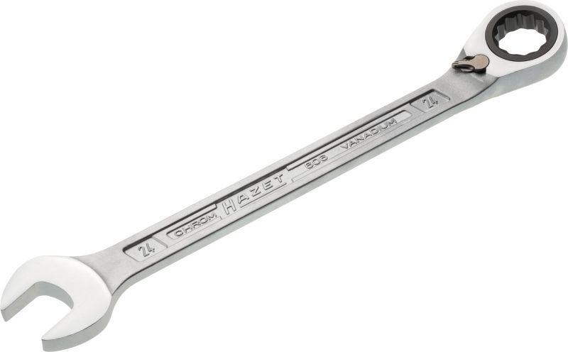 HAZET Ratchet Ring Open-ended Spanner