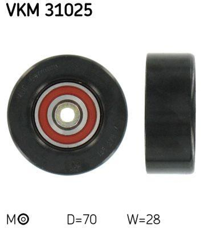 SKF Riemenspanner, Keilrippenriemen VKM 31025