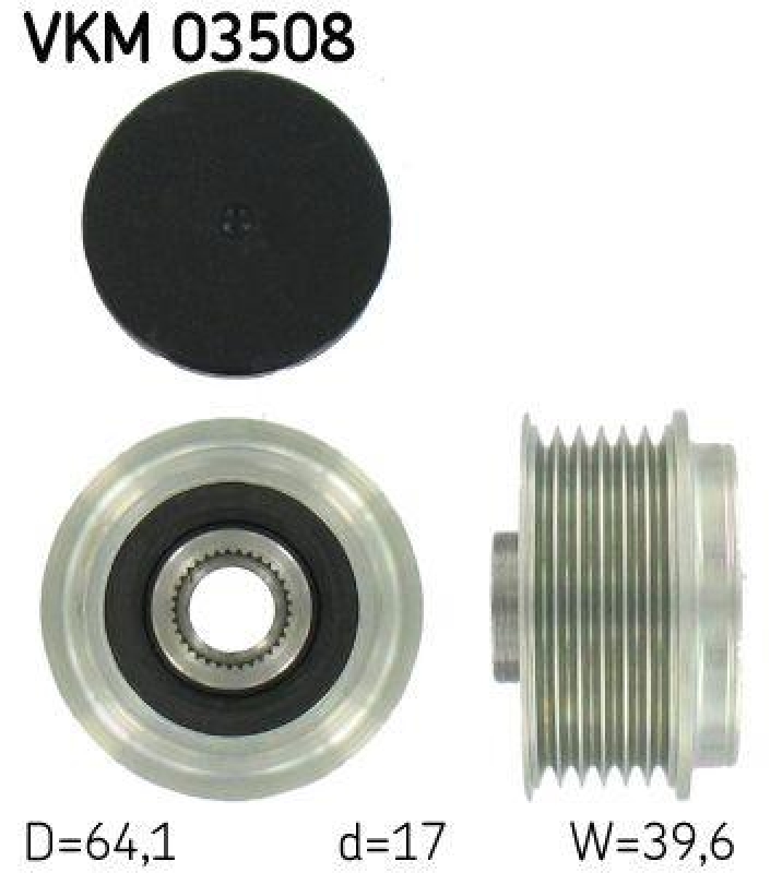 SKF Alternator Freewheel Clutch