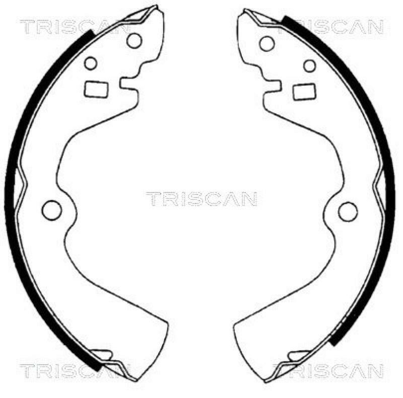 TRISCAN Bremsbackensatz 8100 10464