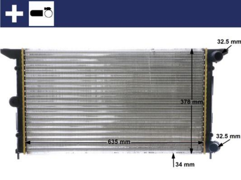 MAHLE Radiator, engine cooling BEHR
