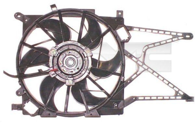 Fan, radiator