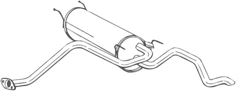 BOSAL Endschalld&auml;mpfer 283-869