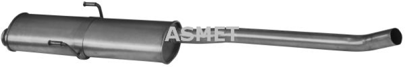 ASMET Centre Muffler