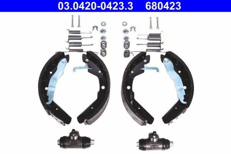 ATE Brake Shoe Set Original ATE Kit