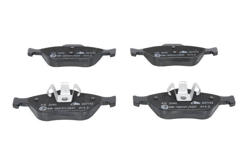 ATE Powerdisc Bremsscheiben 258mm + Bremsbeläge Vorne passend für Ford Fusion