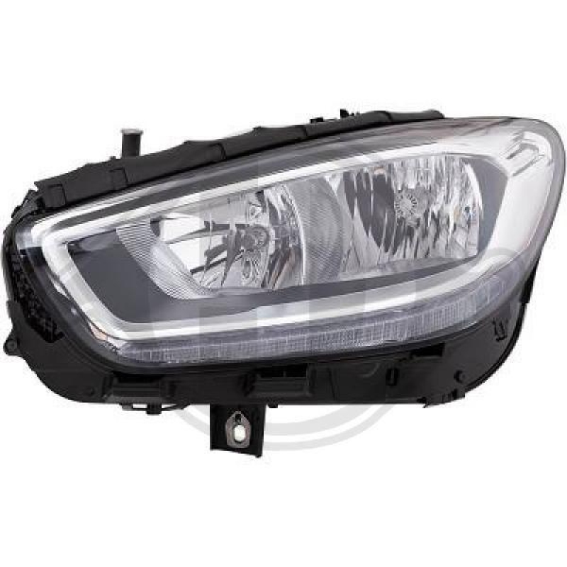 1x Diederichs Hauptscheinwerfer LED H7 Links passend für Mercedes B-Klas...
