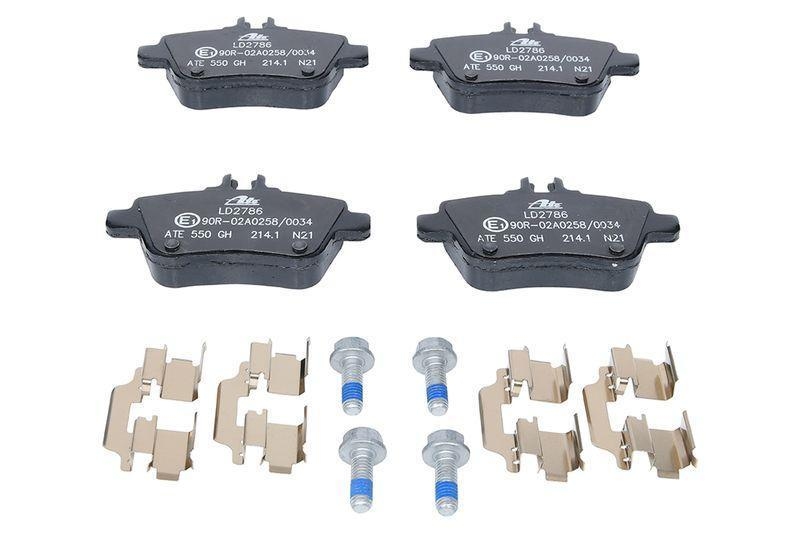 ATE Bremsscheiben 295mm + Ceramic Bremsbeläge Vorne Hinten passend für Mercedes