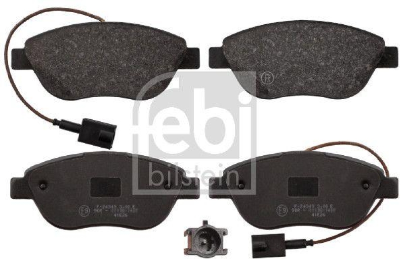 FEBI BILSTEIN Bremsbelagsatz, Scheibenbremse 116057