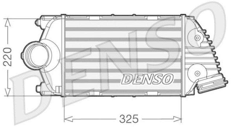 DENSO Ladeluftkühler