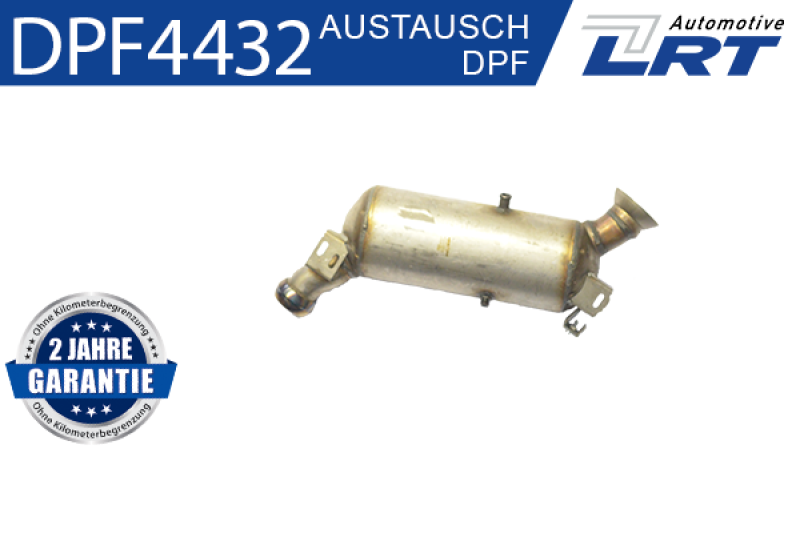 LRT Ruß-/Partikelfilter, Abgasanlage