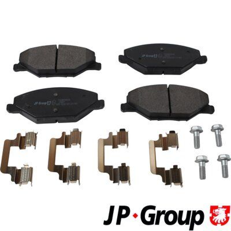 JP GROUP Brake Pad Set, disc brake JP GROUP