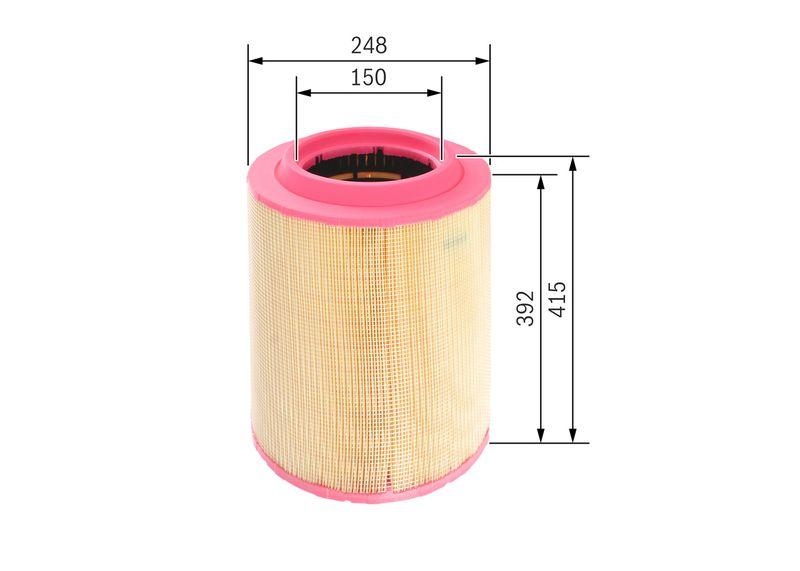 BOSCH Luftfilter