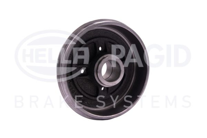 2x HELLA Brake Drum