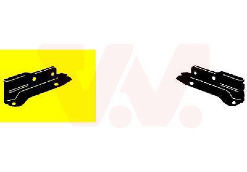 VAN WEZEL Halter, Sto&szlig;f&auml;nger ** Equipart ** 5834598