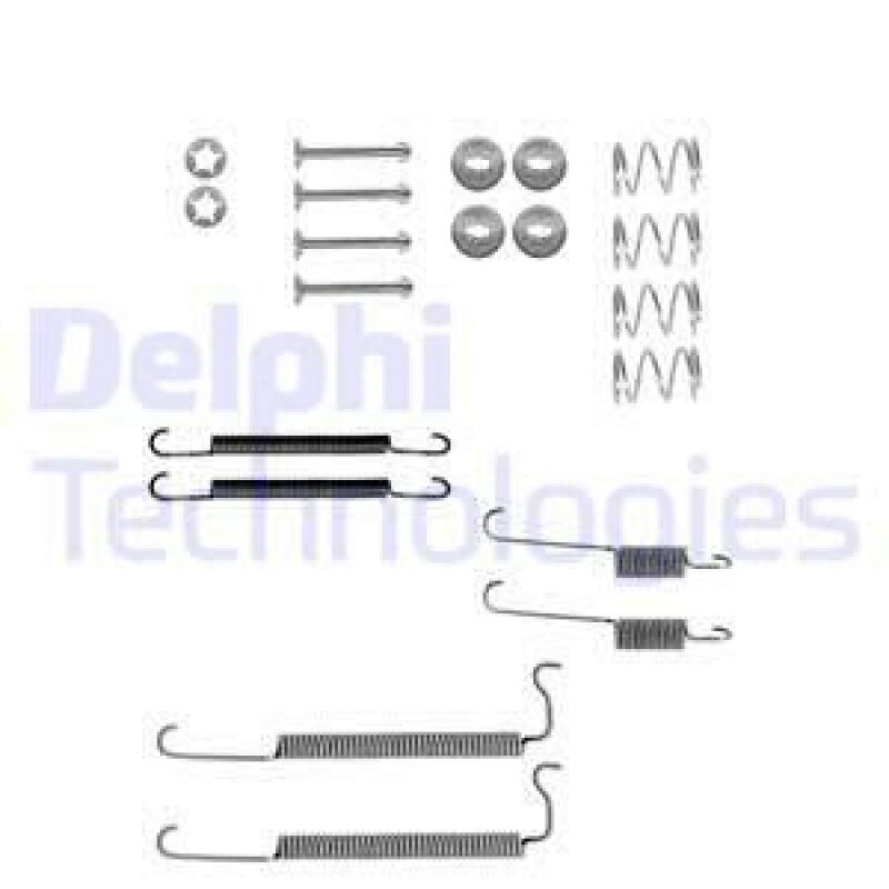 DELPHI Zubeh&ouml;rsatz Bremsbacken Trommelbremse Montagesatz LY1046