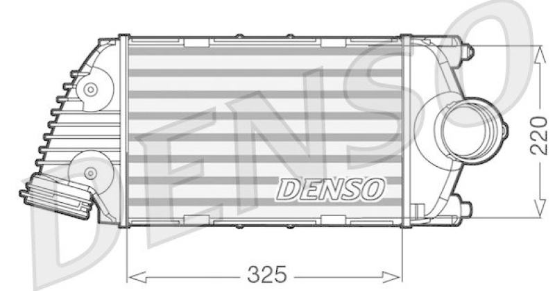 DENSO Ladeluftkühler