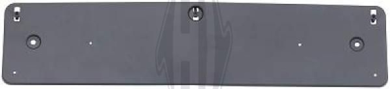 DIEDERICHS Kennzeichenhalter HD Tuning