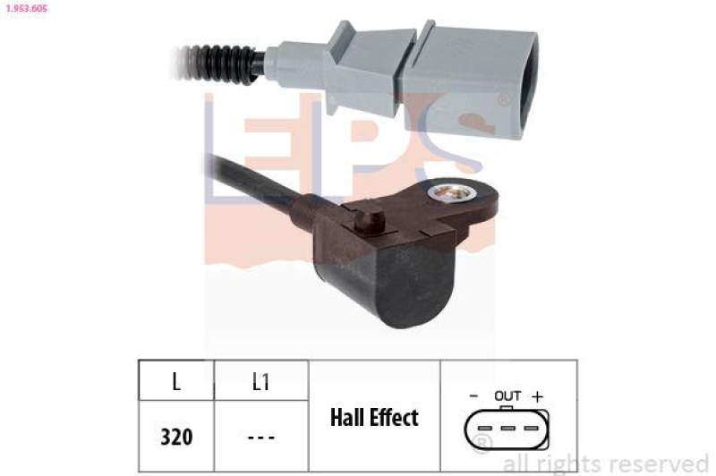 EPS Sensor, Nockenwellenposition Made in Italy - OE Equivalent