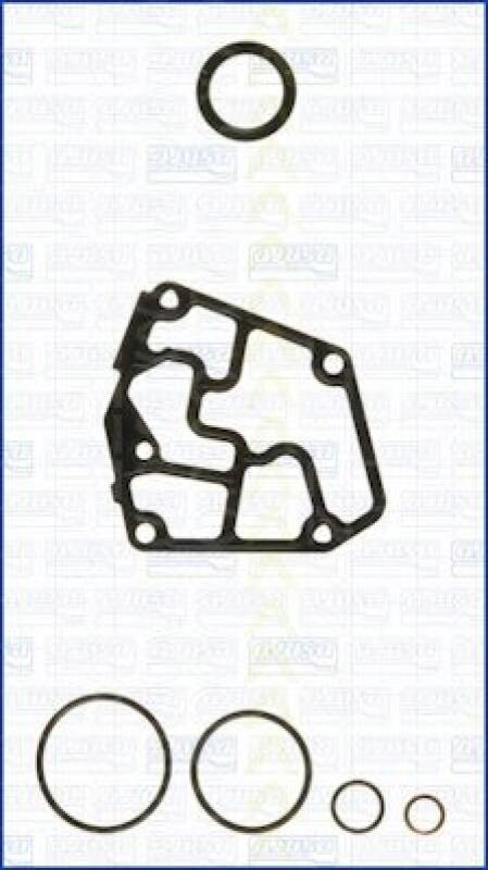 TRISCAN Gasket Set, crank case