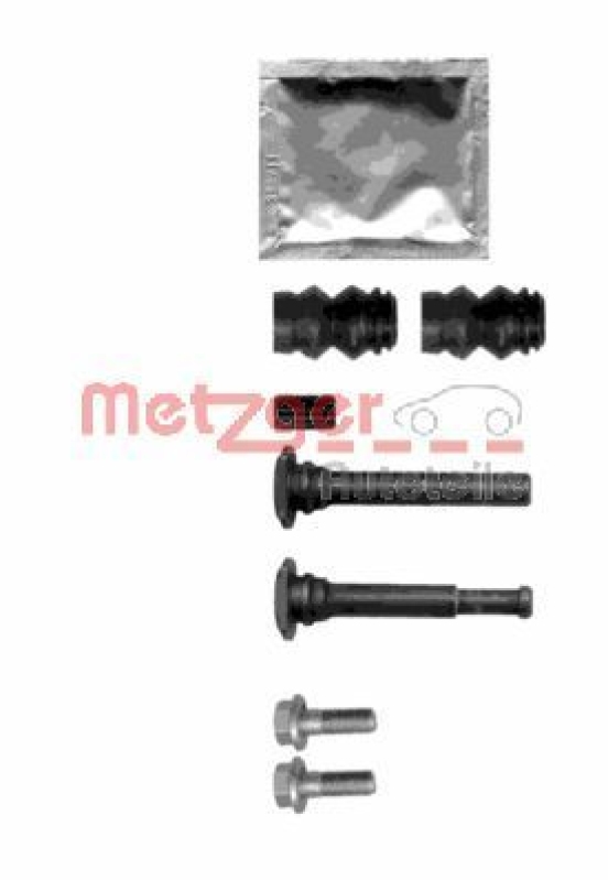 METZGER Guide Sleeve Kit, brake caliper GREENPARTS