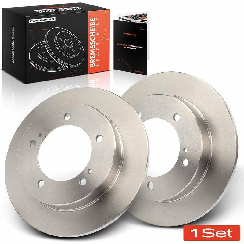2x Frankberg Bremsscheiben Vorderachse 5481FB0033732