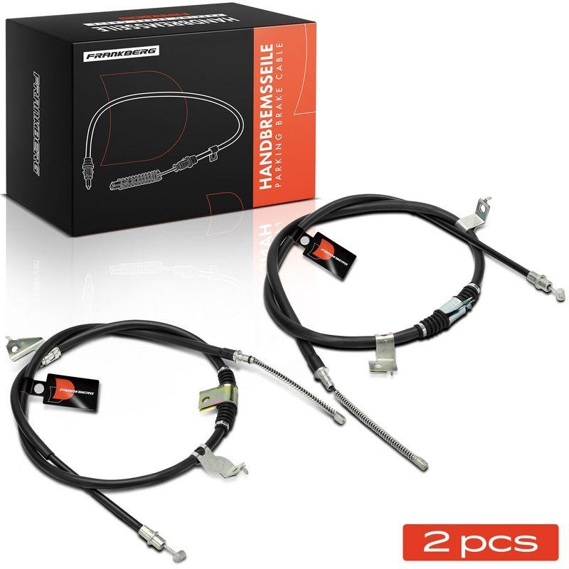2x Frankberg Seilzug Feststellbremse Hinterachse beidseitig 5481FB0041483