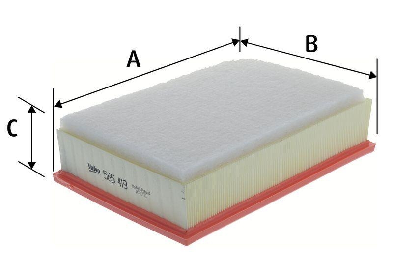 VALEO Luftfilter 585419