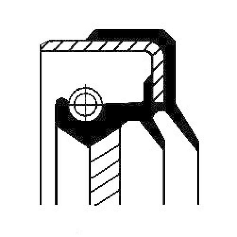 CORTECO Shaft Seal, differential