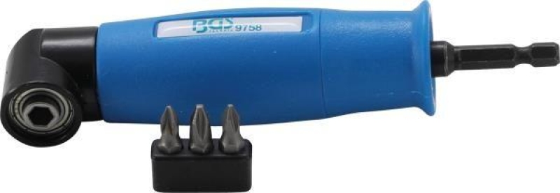 Winkelbohrvorsatz | Antrieb Außensechskant 6,3 mm (1/4") / Abtrieb...