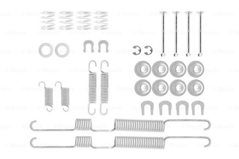 BOSCH Zubehörsatz Bremsbacken Trommelbremse Montagesatz