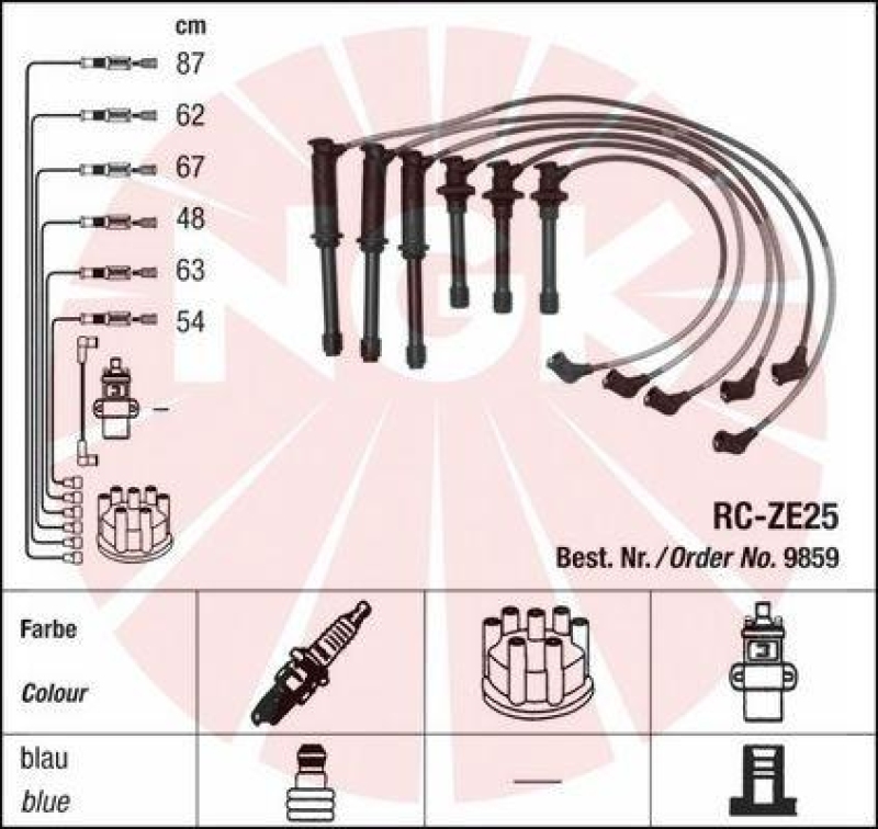 NGK Ignition Cable Kit