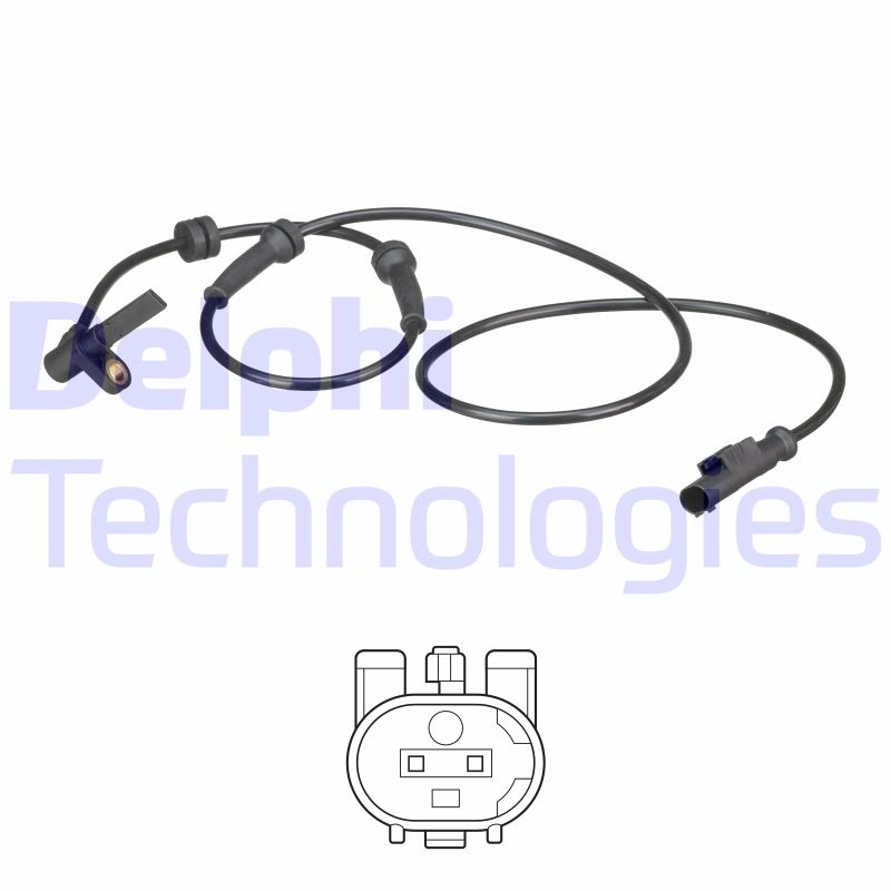 DELPHI Sensor, Raddrehzahl SS20578