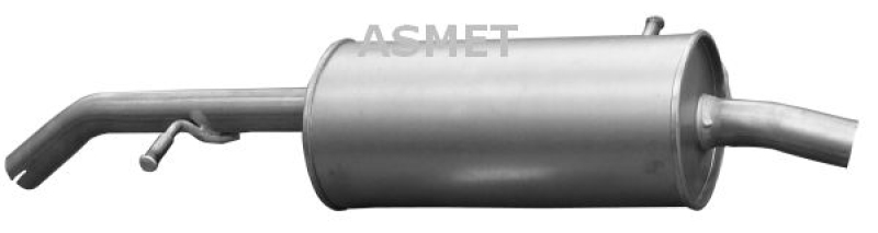 ASMET Rear Muffler