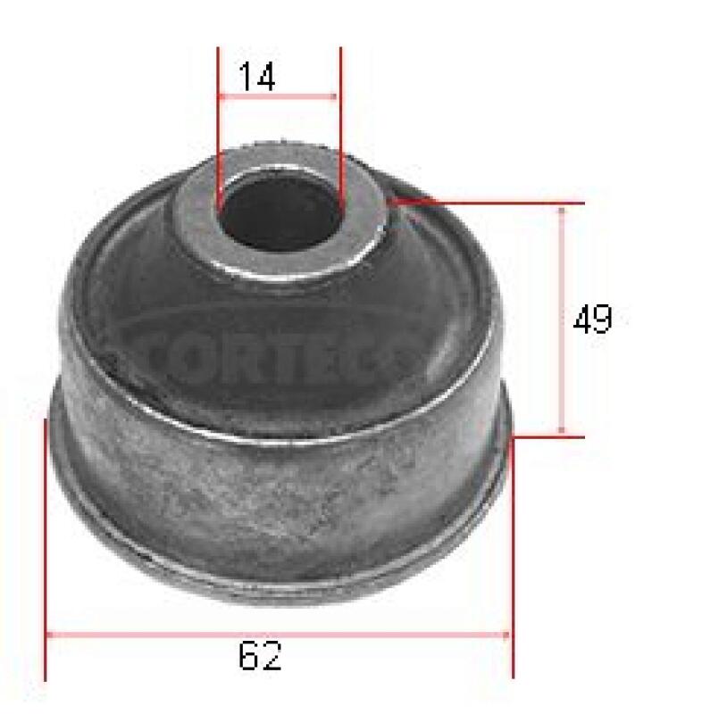 CORTECO Control Arm-/Trailing Arm Bush