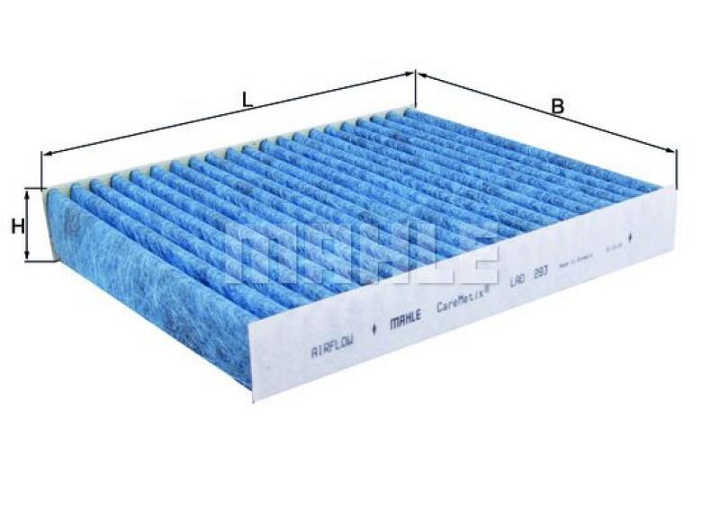MAHLE Filter, Innenraumluft CareMetix® LAO 293