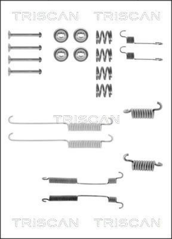 TRISCAN Accessory Kit, brake shoes