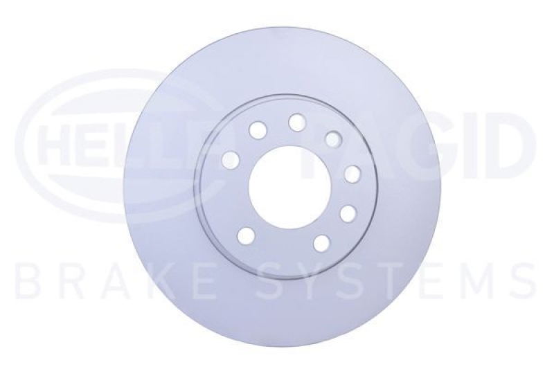 2x HELLA Brake Disc PRO