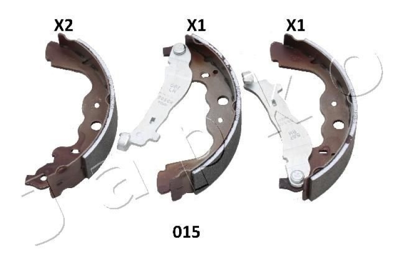 JAPKO Brake Shoe Set