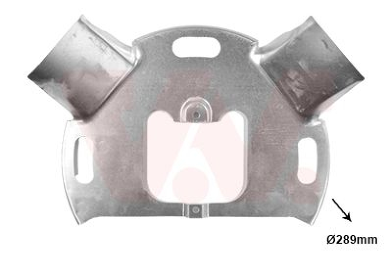 VAN WEZEL Spritzblech, Bremsscheibe