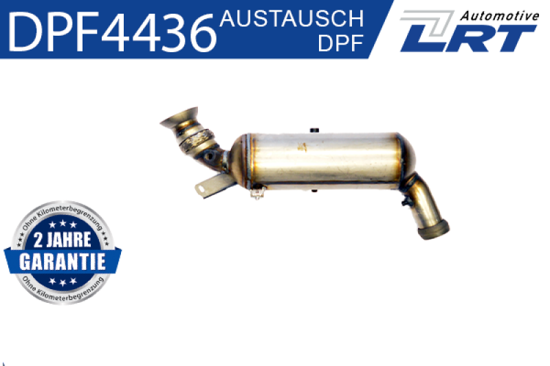 LRT Ruß-/Partikelfilter, Abgasanlage