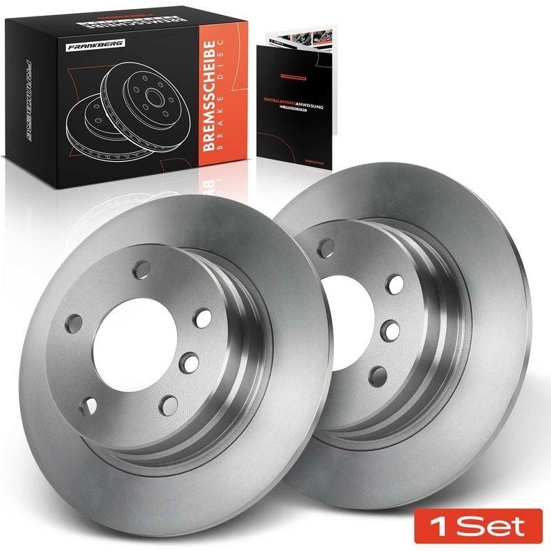 2x Frankberg Bremsscheiben Hinterachse 5481FB0033734