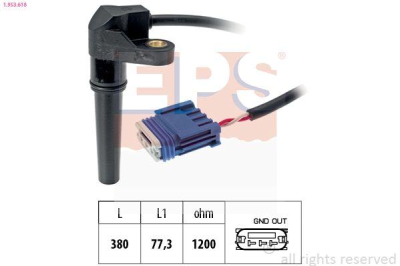 EPS Drehzahlsensor, Automatikgetriebe Made in Italy - OE Equivalent