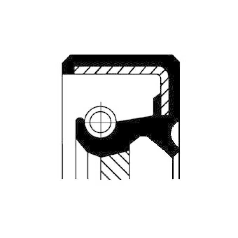 CORTECO Shaft Seal, manual transmission