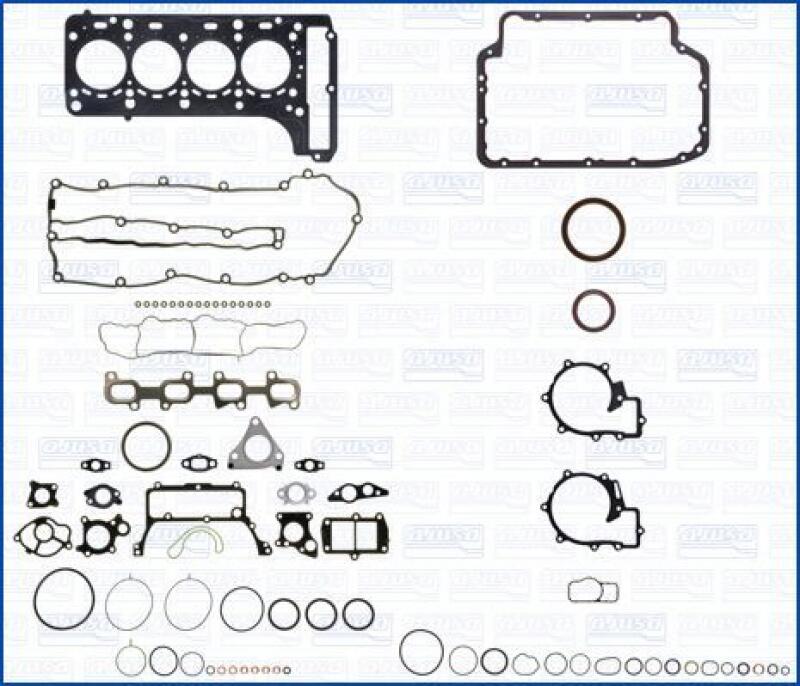AJUSA Full Gasket Set, engine MULTILAYER STEEL