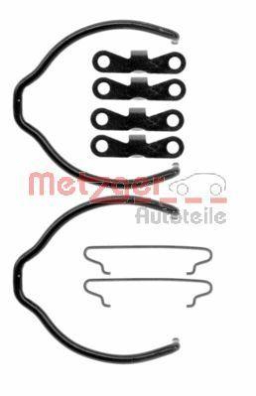METZGER Accessory Kit, parking brake shoes