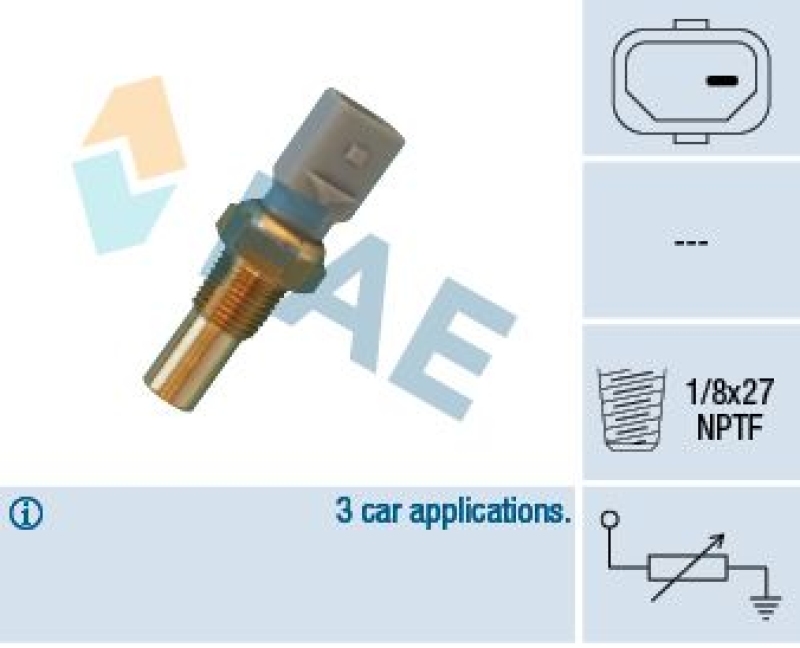 FAE Sensor, Kühlmitteltemperatur