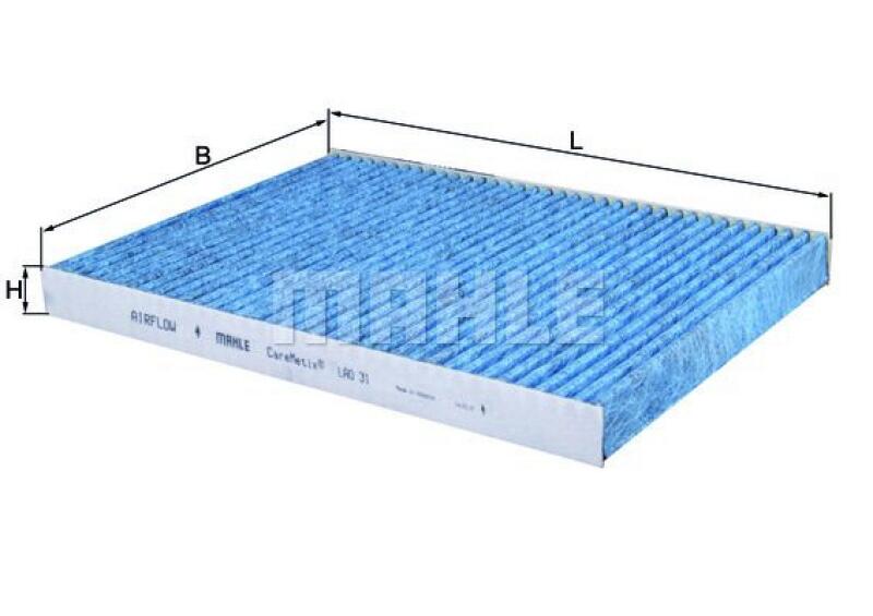 MAHLE Filter, interior air CareMetix®