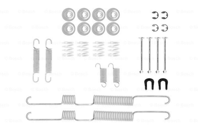 BOSCH Zubehörsatz Bremsbacken Trommelbremse Montagesatz