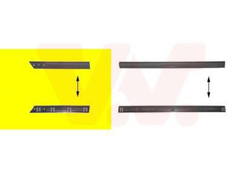 VAN WEZEL Zier-/Schutzleiste, T&uuml;r 5883426
